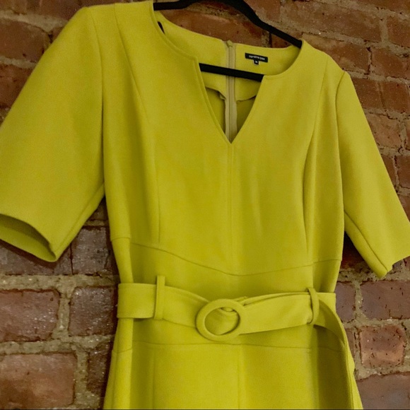 Caroline Biss Belted Dress - Picture 2 of 7